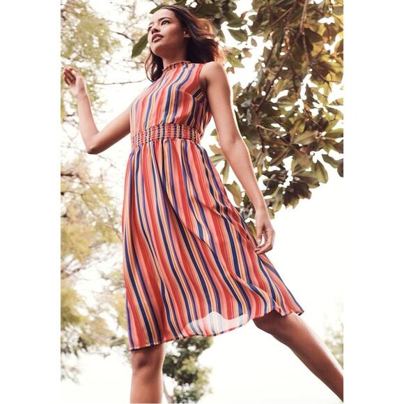 Modcloth Dresses & Skirts - Modcloth Savor the Occasion Woven A-Line Dress Stripe